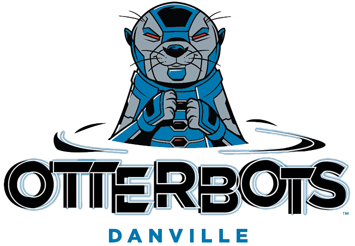 Danville Otterbots 2021-Pres Primary Logo iron on transfers for clothing